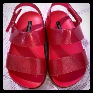 Toddler Mini Melissa Strap Sandals Size 7